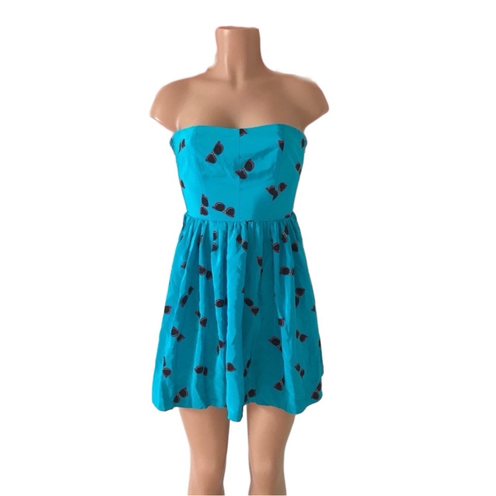 Amanda Uprichard Strapless Ponti Dress